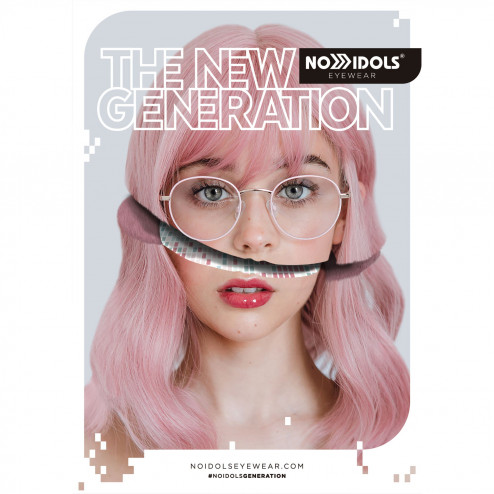 PÓSTER DE TELA OPTICALS PINK